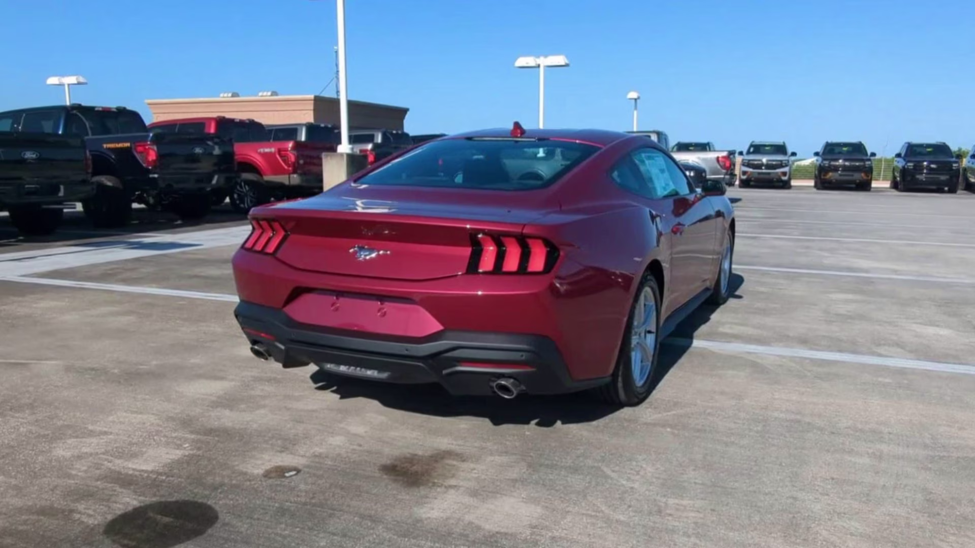 2026 Molten Magenta Metallic Tinted Clearcoat Ford Mustang EcoBoost RWD Coupe