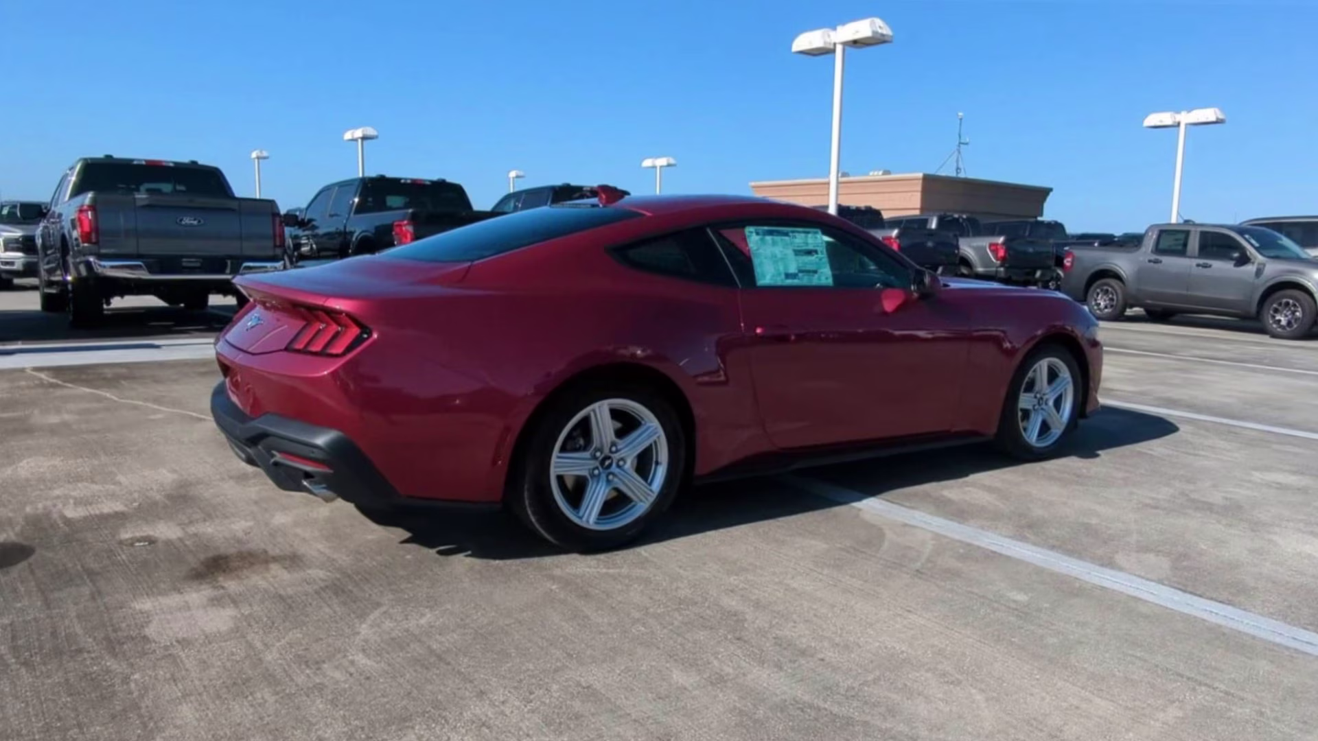 2026 Molten Magenta Metallic Tinted Clearcoat Ford Mustang EcoBoost RWD Coupe