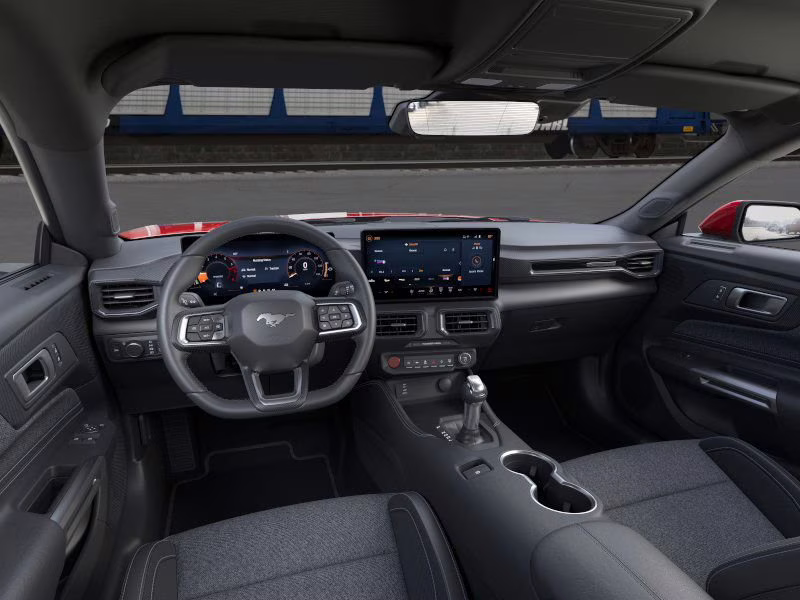 2026 Shadow Black Ford Mustang EcoBoost RWD Coupe