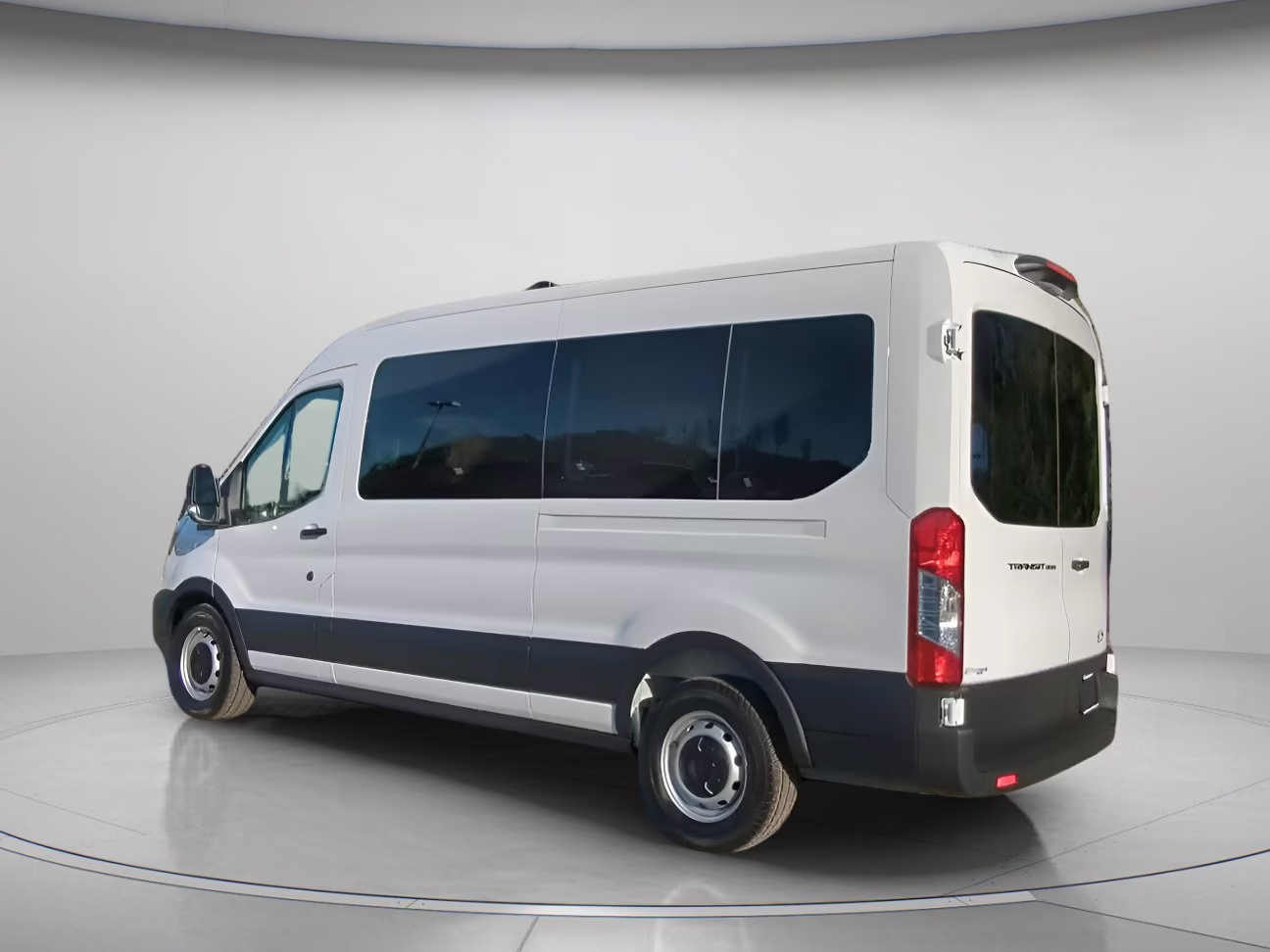 2026 Oxford White Ford Transit Passenger Wagon XL RWD Van