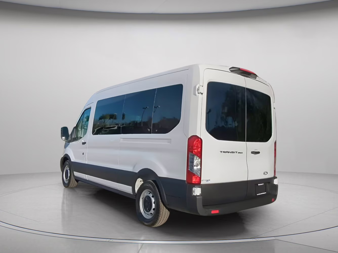 2026 Oxford White Ford Transit Passenger Wagon XL RWD Van