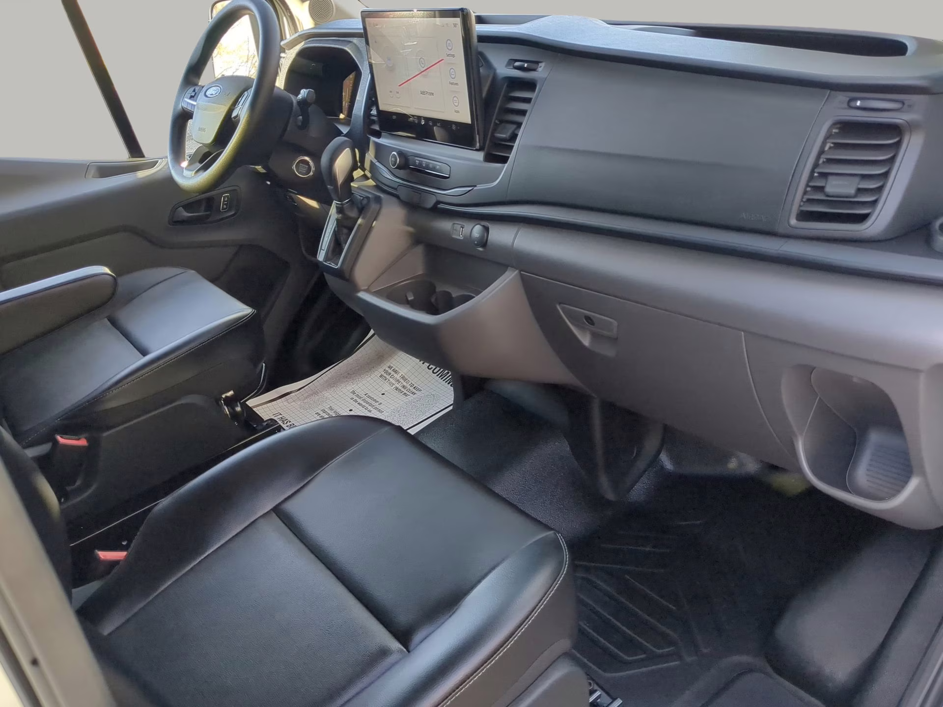 2026 Oxford White Ford Transit Passenger Wagon XL RWD Van