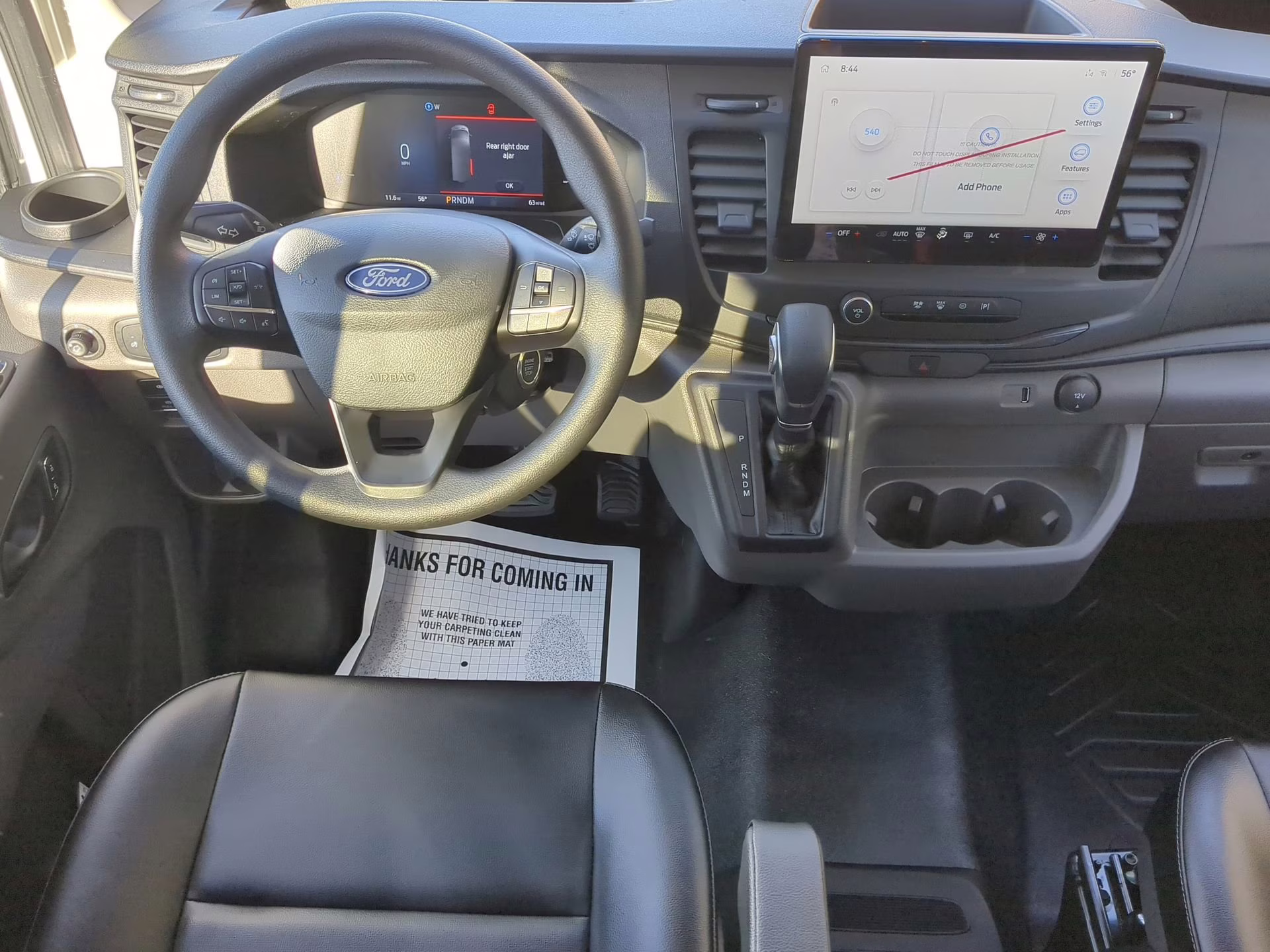 2026 Oxford White Ford Transit Passenger Wagon XL RWD Van