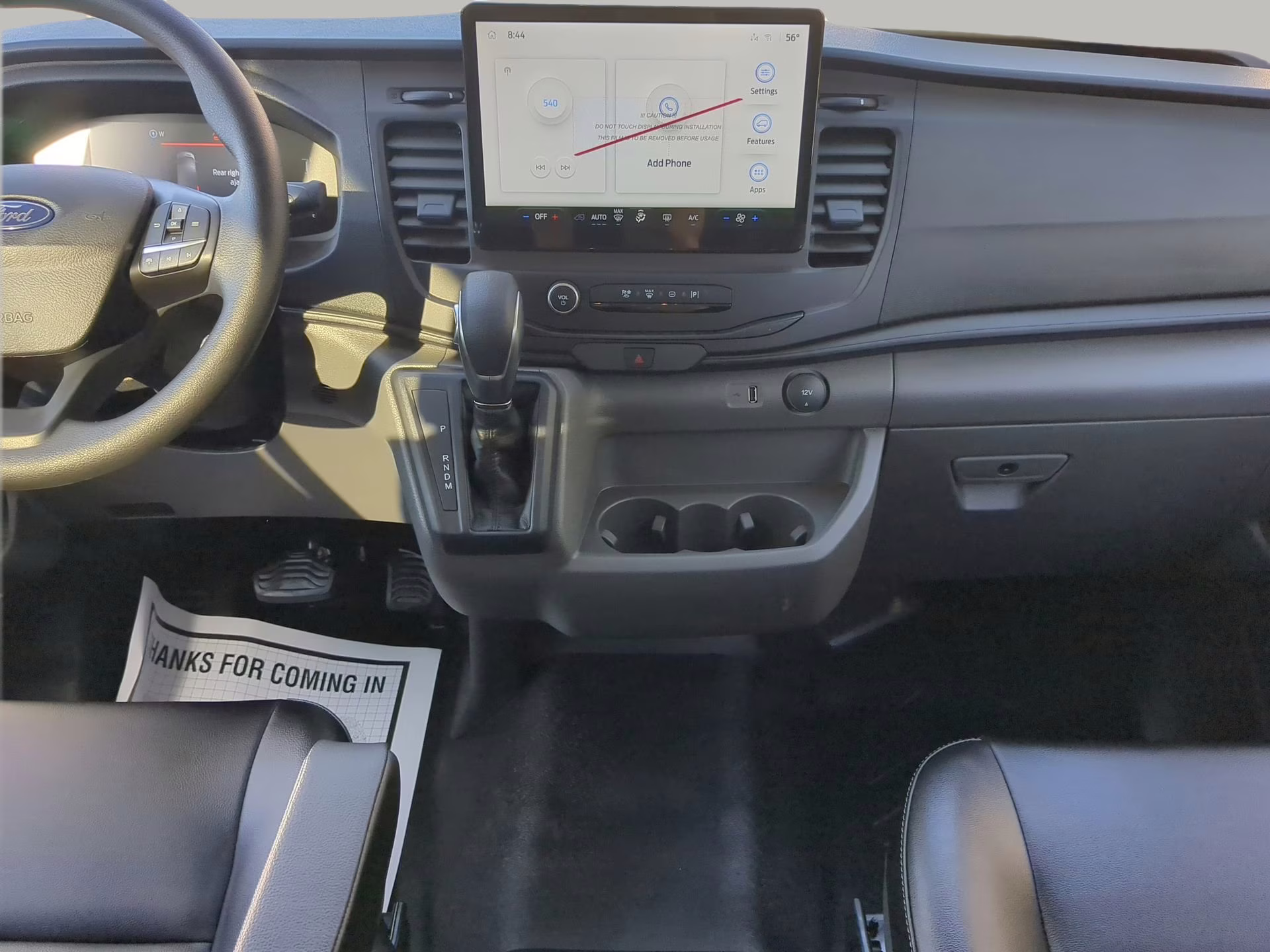 2026 Oxford White Ford Transit Passenger Wagon XL RWD Van