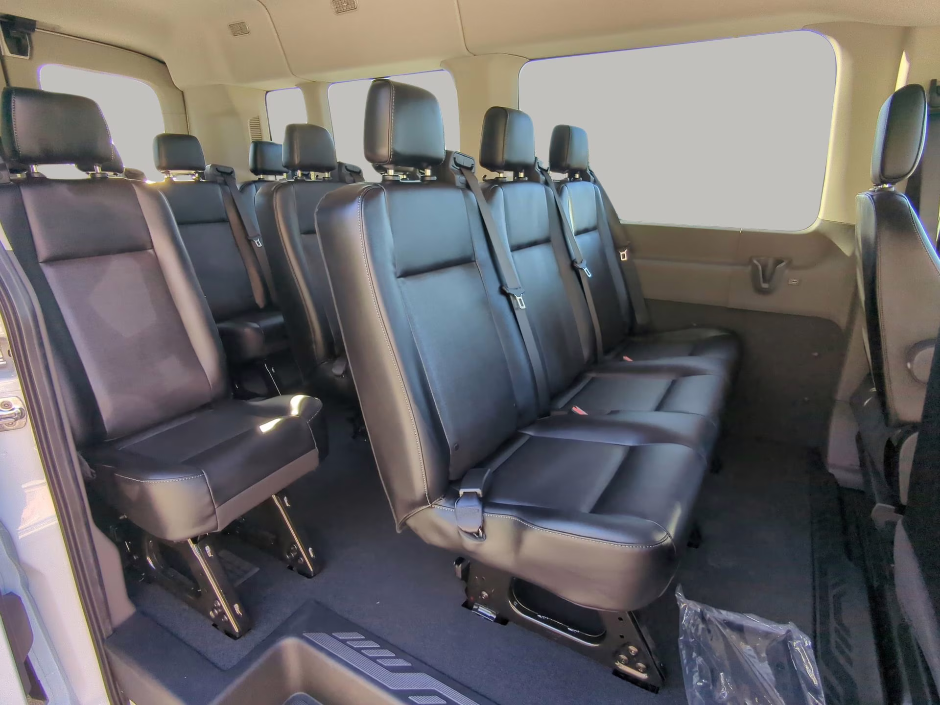 2026 Oxford White Ford Transit Passenger Wagon XL RWD Van