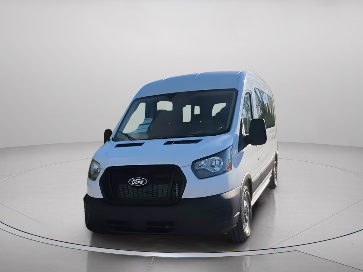 2026 Oxford White Ford Transit Passenger Wagon XL RWD Van