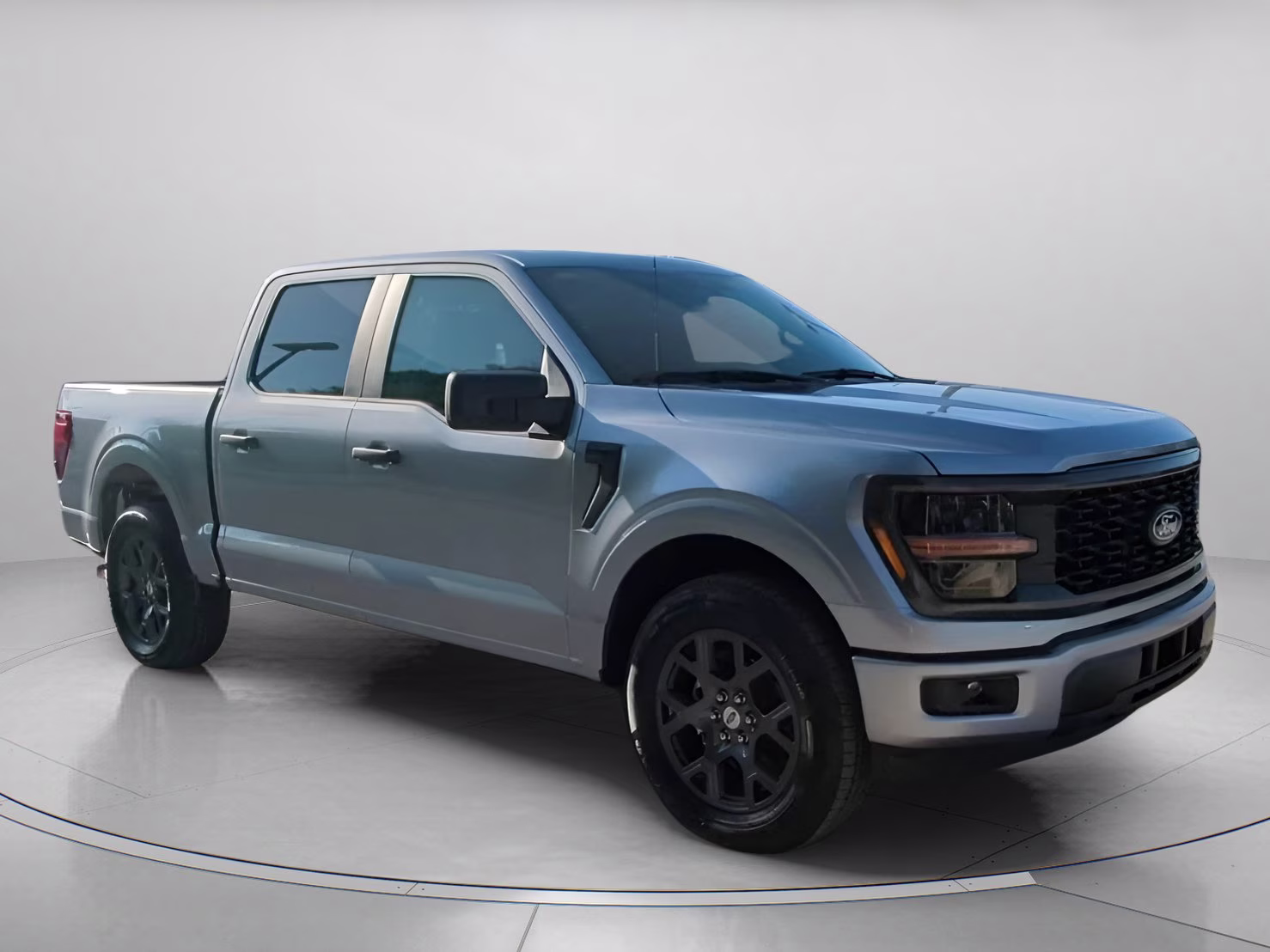 2026 Iconic Silver Metallic Ford F-150 STX Crew Cab Pickup RWD Truck