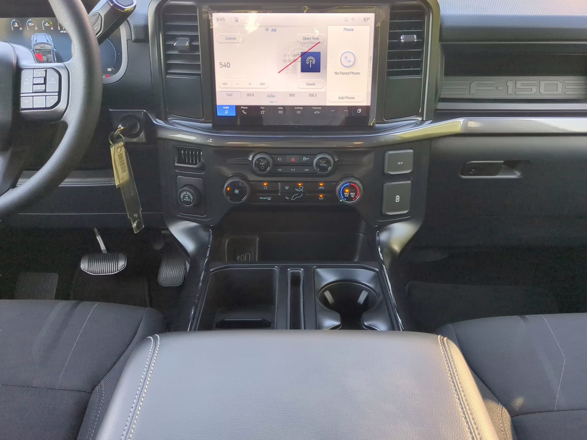 2026 Iconic Silver Metallic Ford F-150 STX Crew Cab Pickup RWD Truck