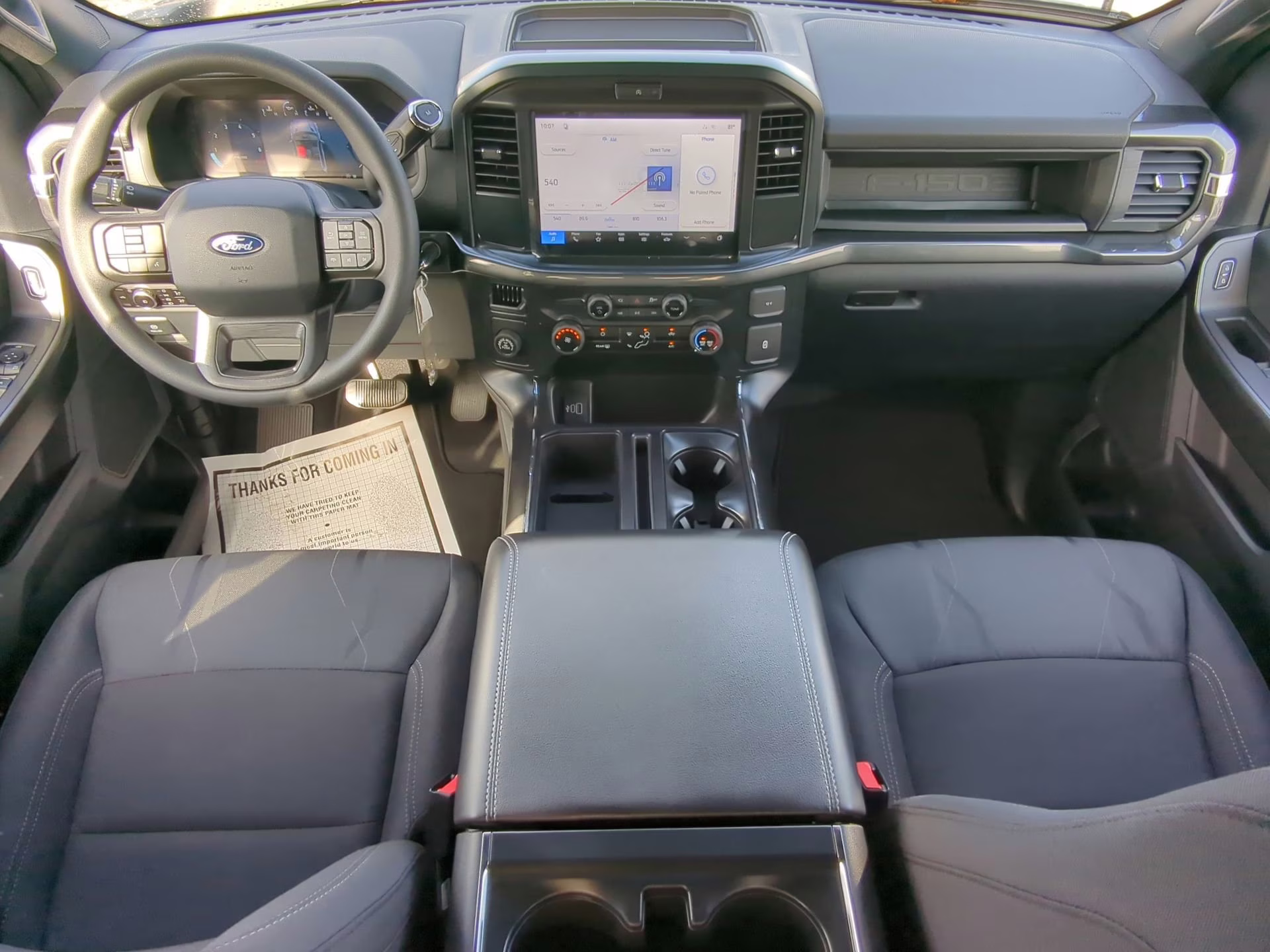 2026 Agate Black Metallic Ford F-150 STX Crew Cab Pickup RWD Truck