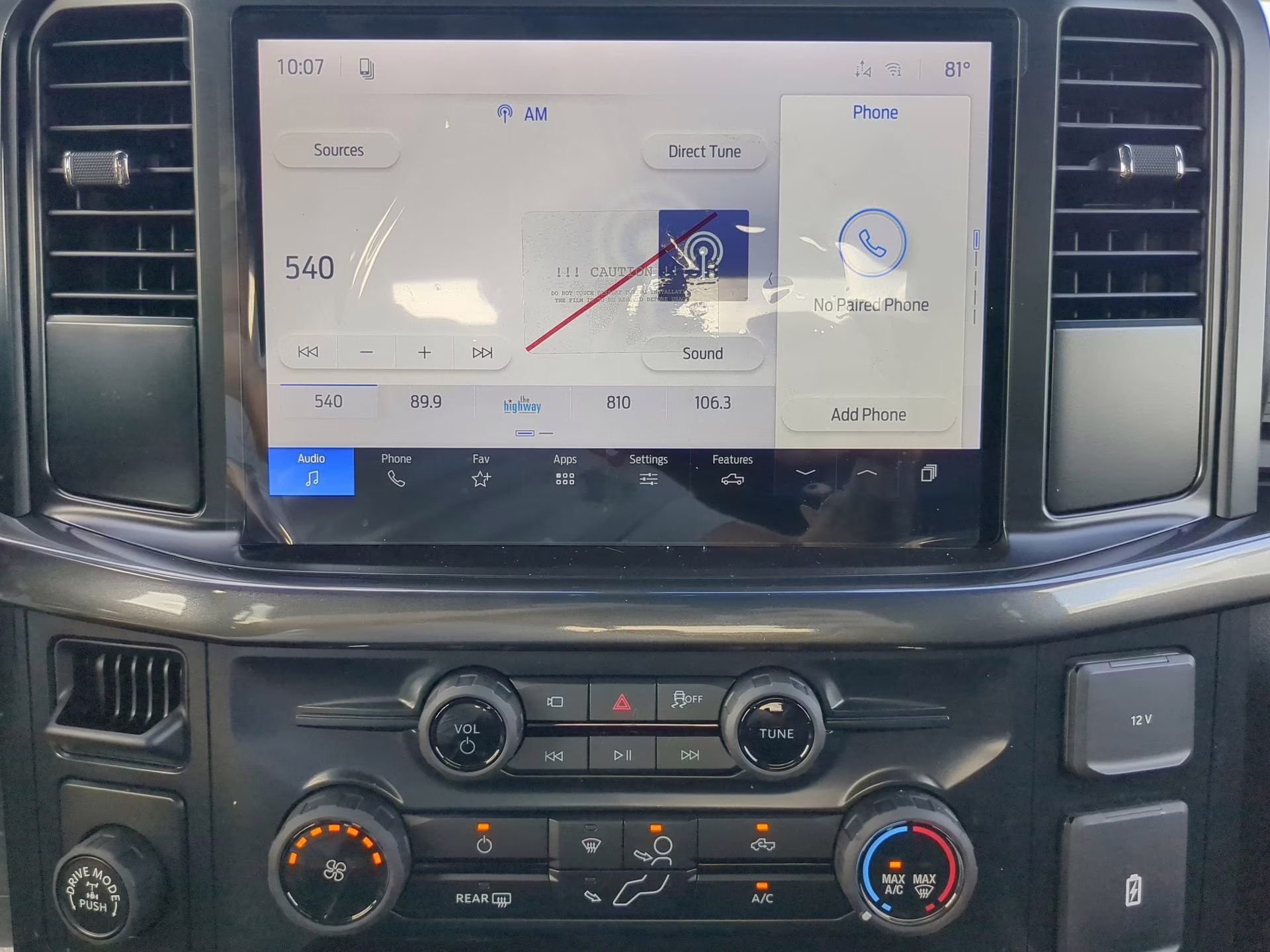 2026 Agate Black Metallic Ford F-150 STX Crew Cab Pickup RWD Truck