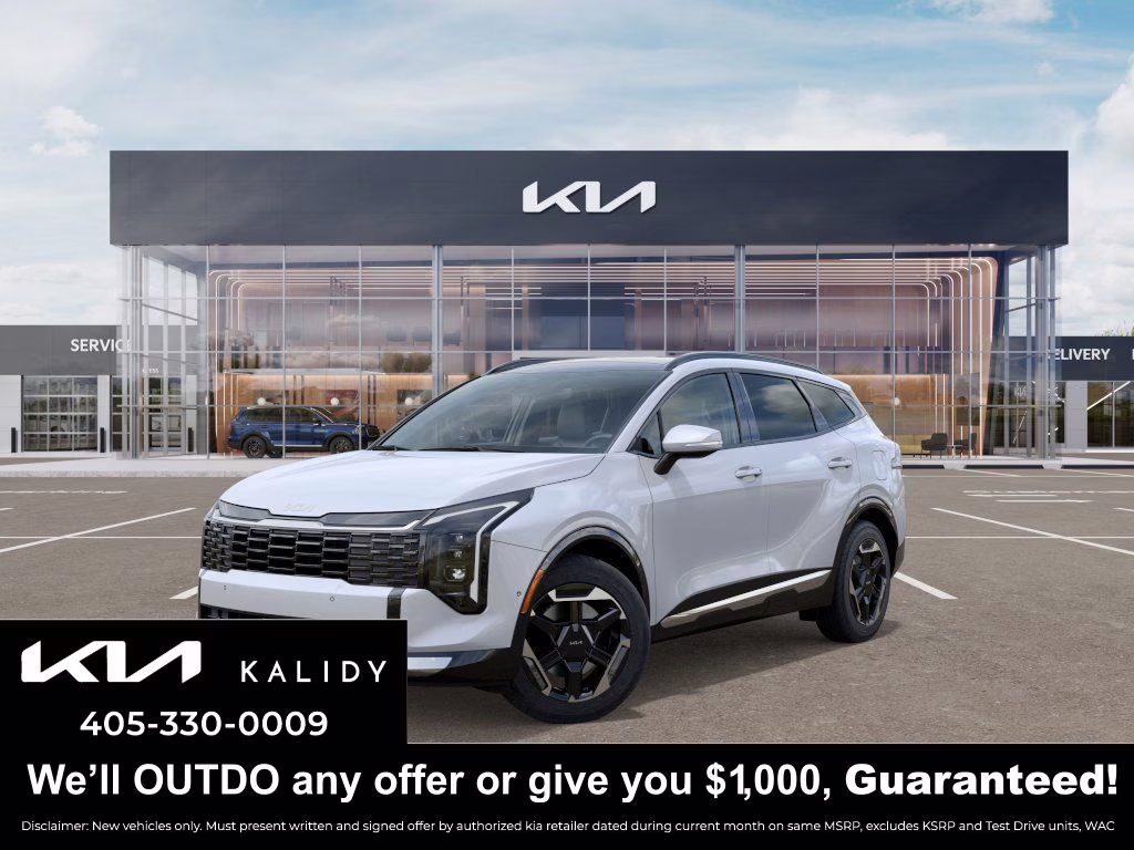 2026 Glacial White Pearl Kia Sportage SX FWD SUV