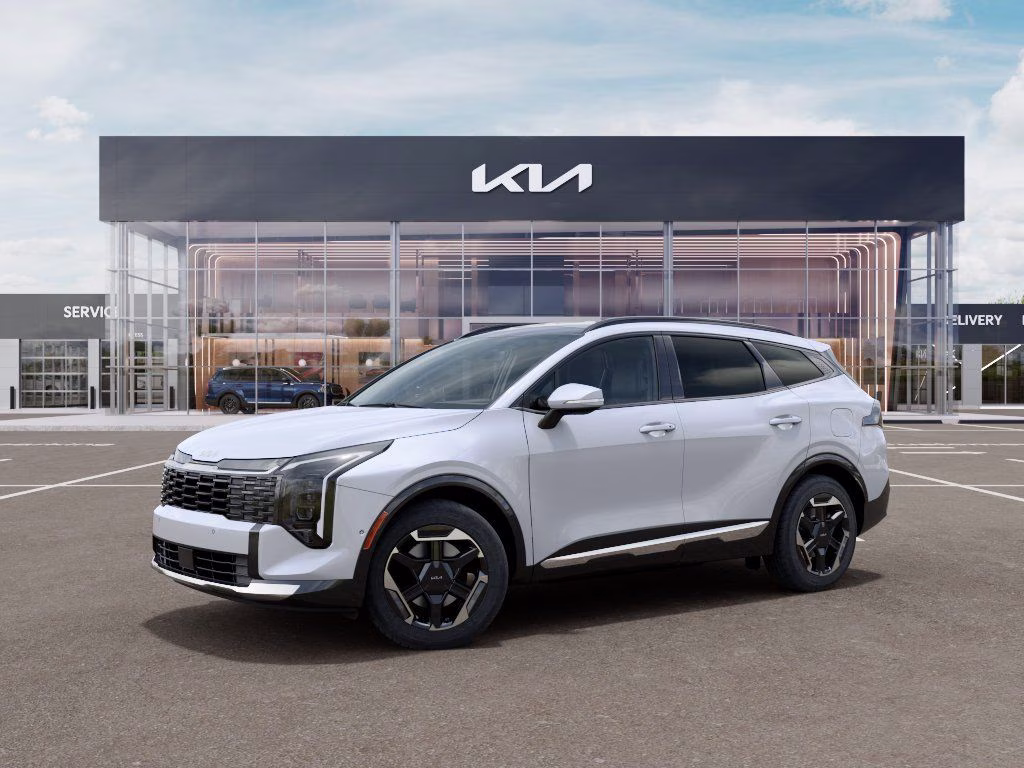 2026 Glacial White Pearl Kia Sportage SX FWD SUV