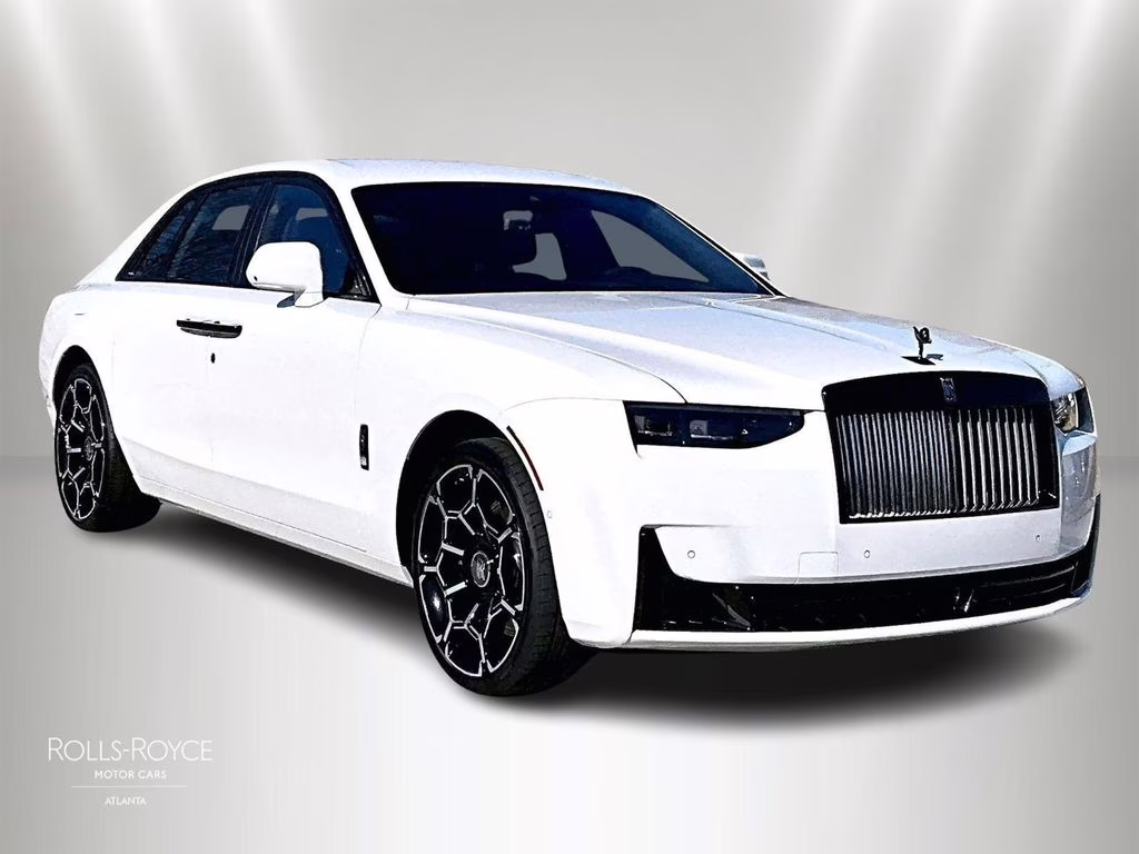 2026 English White Rolls-Royce Black Badge Ghost Black Badge AWD Sedan