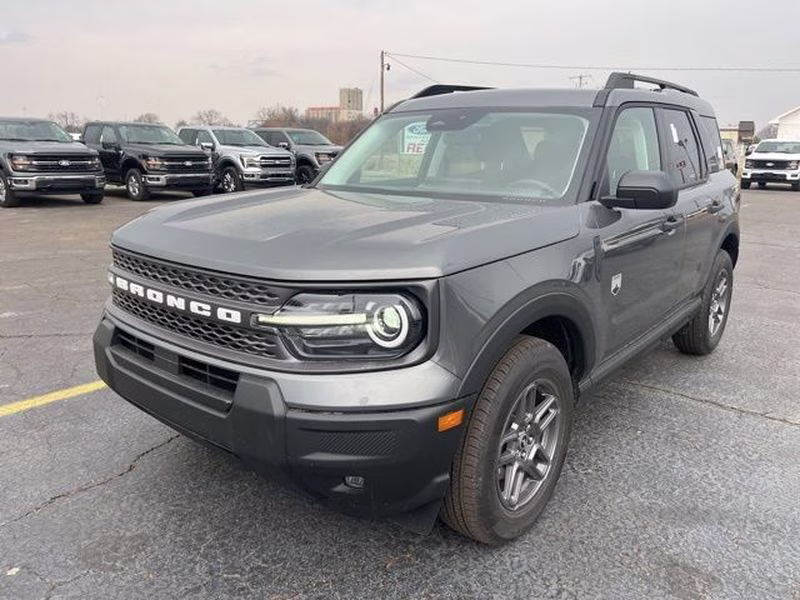 2025 Carbonized Gray Metallic Ford Bronco Sport Big Bend 4X4 SUV