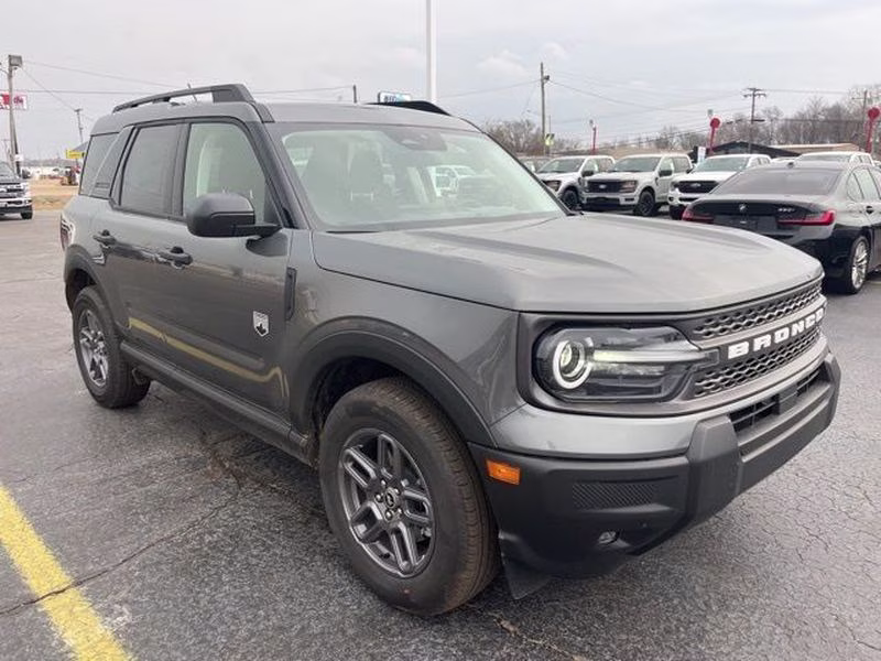 2025 Carbonized Gray Metallic Ford Bronco Sport Big Bend 4X4 SUV