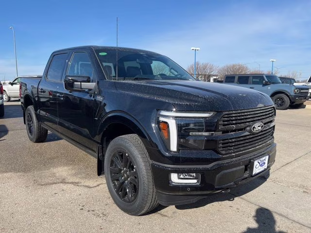 2025 Black Metallic Ford F-150 Platinum 4X4 Truck