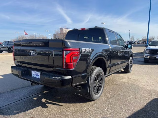 2025 Black Metallic Ford F-150 Platinum 4X4 Truck
