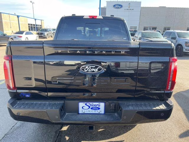 2025 Black Metallic Ford F-150 Platinum 4X4 Truck