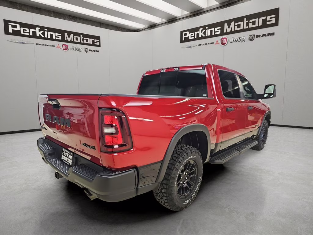 2026 Molten Red Pearlcoat Ram 1500 Rebel 4X4 Truck