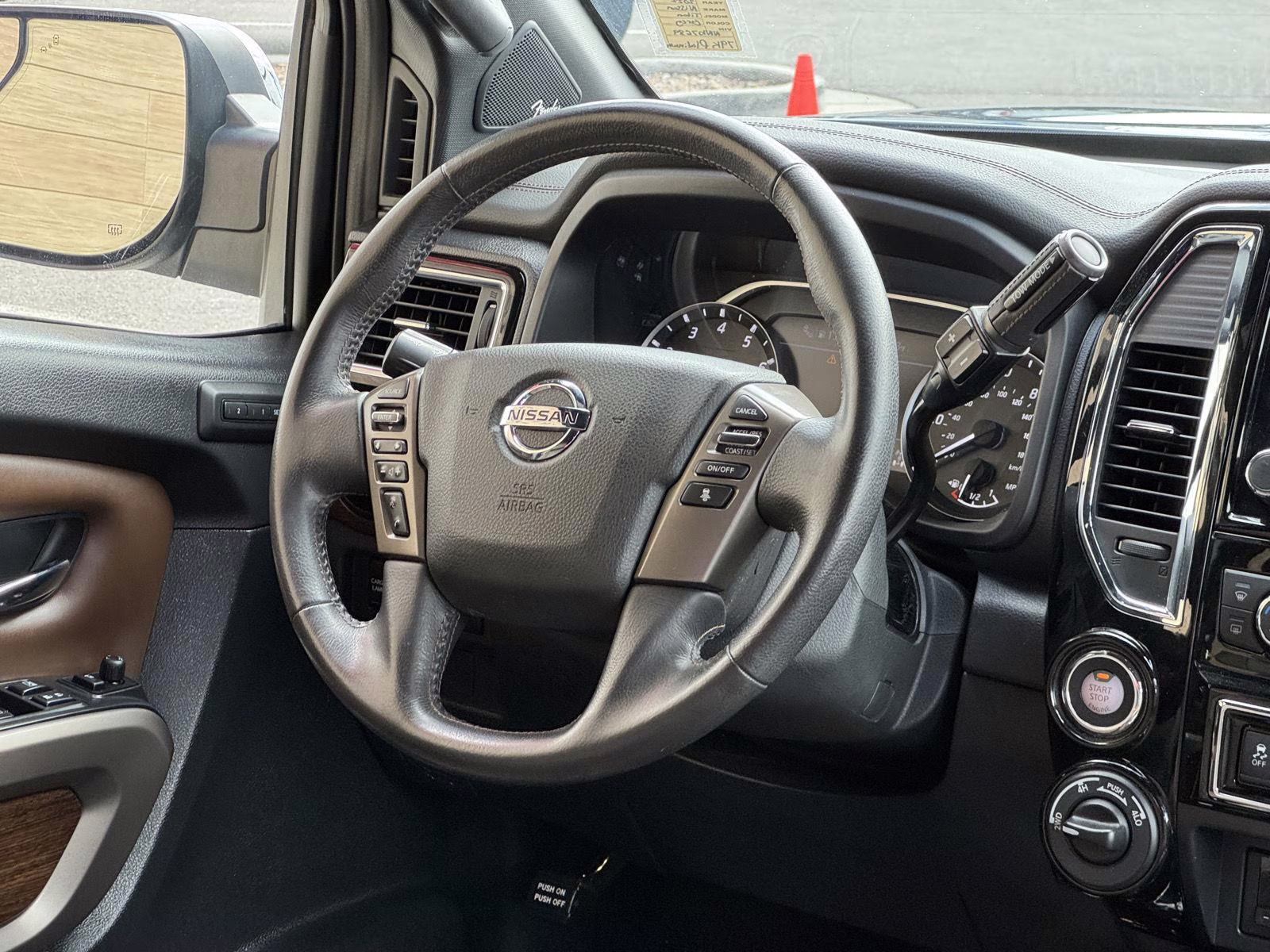 2022 Gun Metallic Nissan Titan Platinum Reserve 4X4 Truck