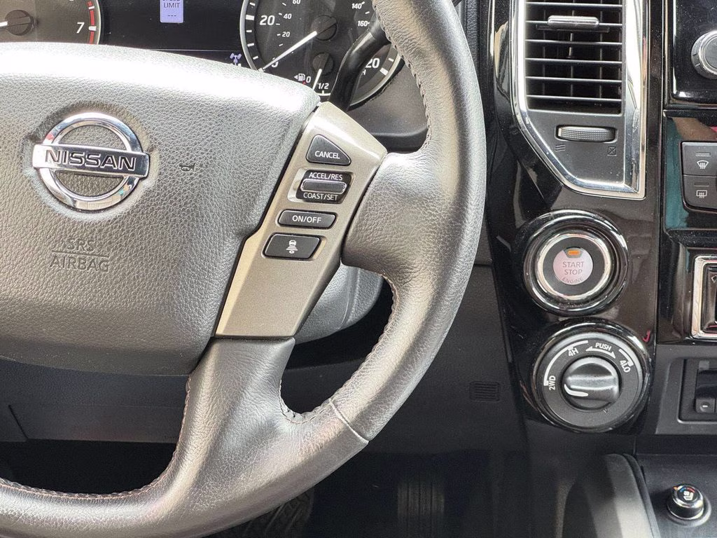 2022 Gun Metallic Nissan Titan Platinum Reserve 4X4 Truck