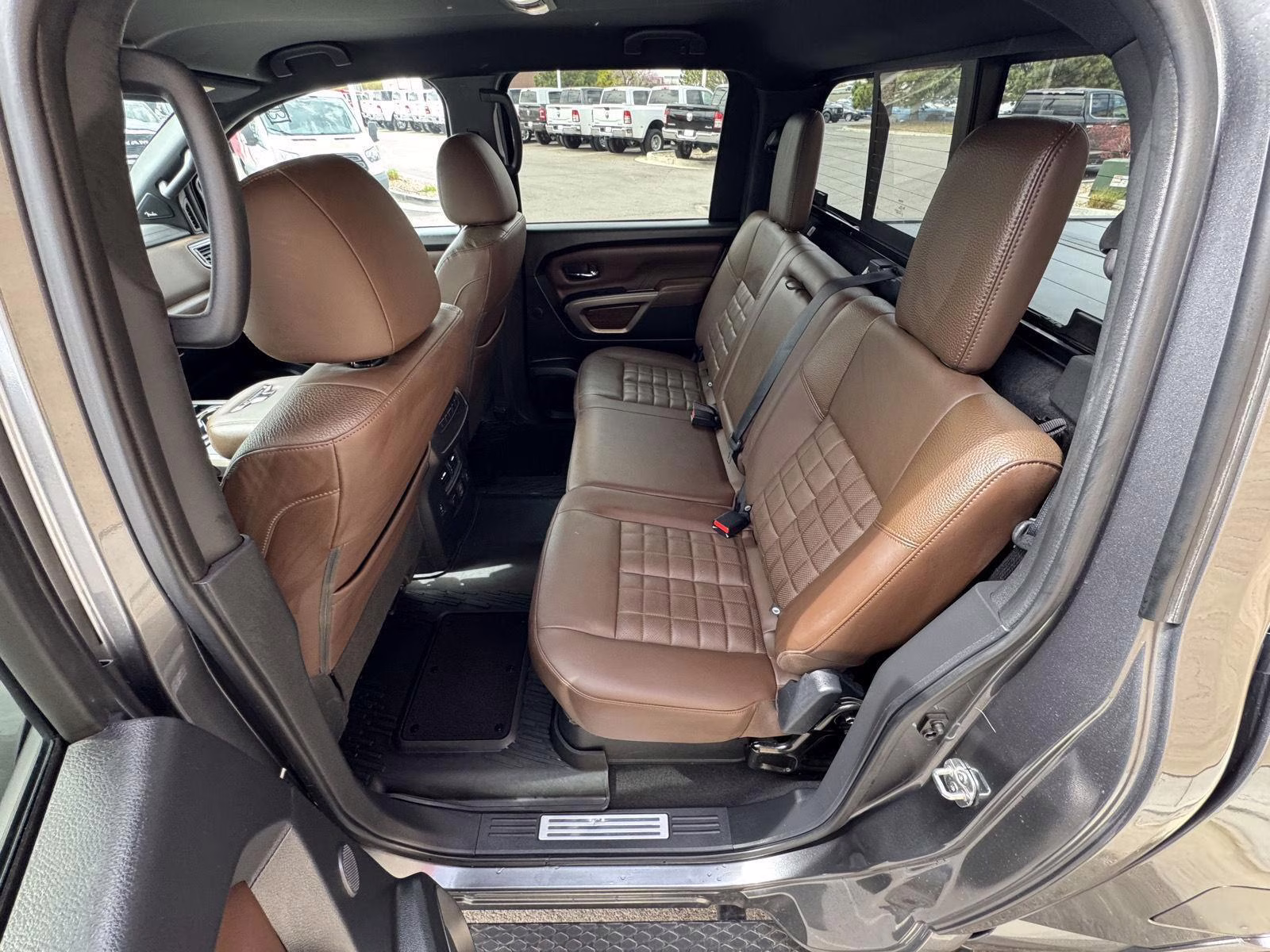 2022 Gun Metallic Nissan Titan Platinum Reserve 4X4 Truck