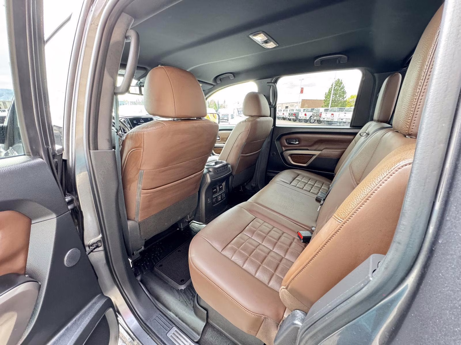 2022 Gun Metallic Nissan Titan Platinum Reserve 4X4 Truck