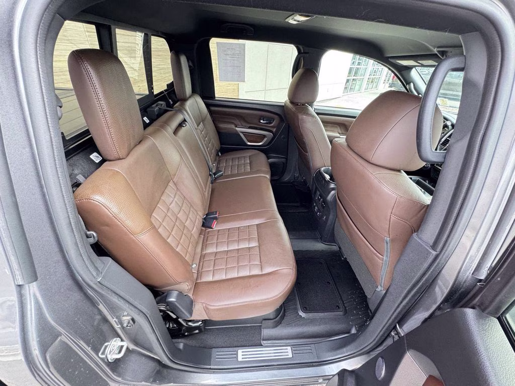 2022 Gun Metallic Nissan Titan Platinum Reserve 4X4 Truck