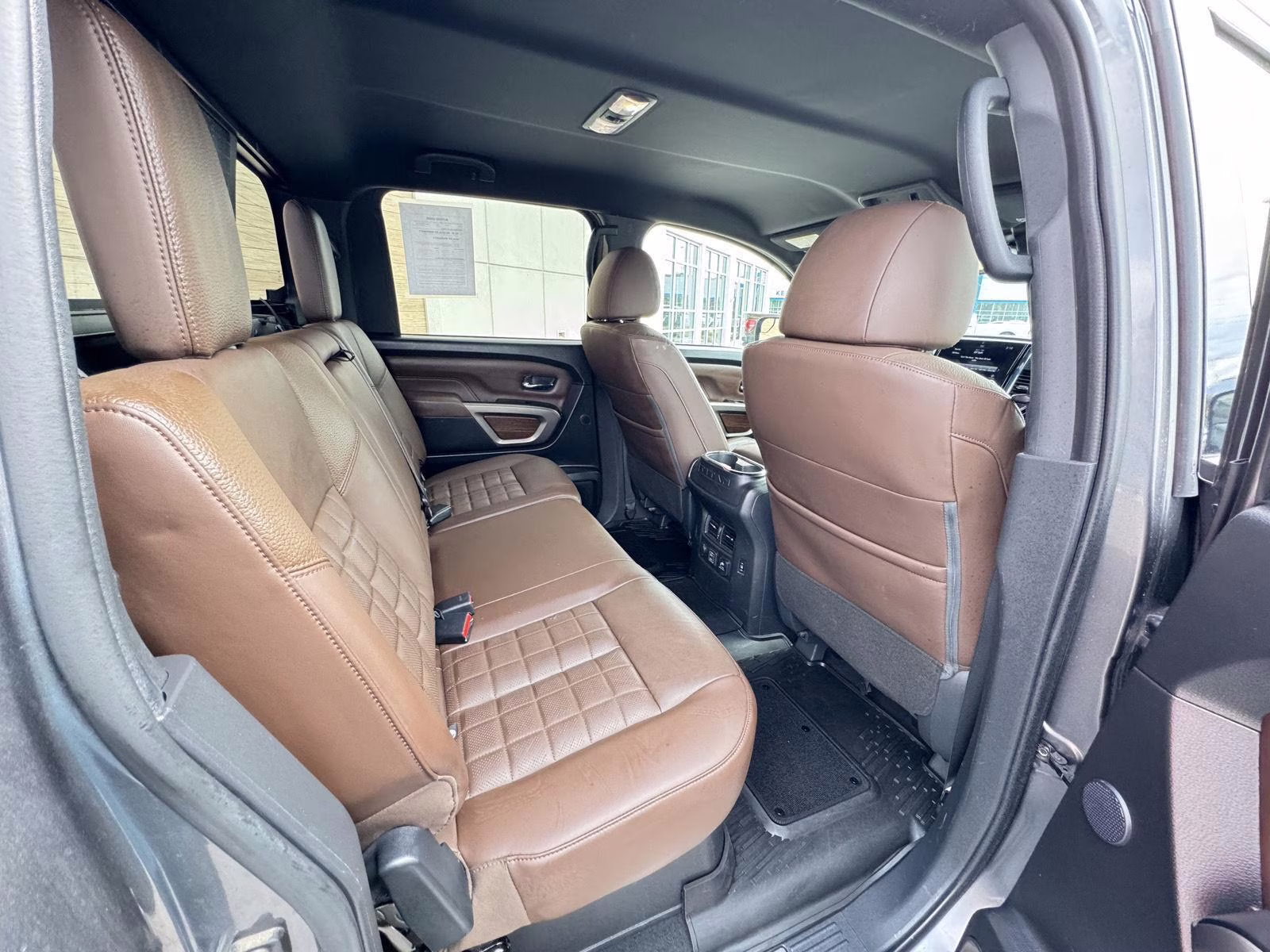 2022 Gun Metallic Nissan Titan Platinum Reserve 4X4 Truck