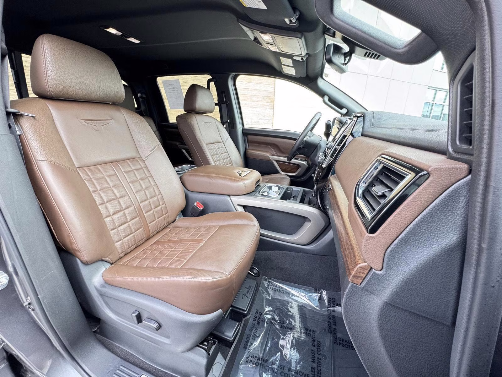 2022 Gun Metallic Nissan Titan Platinum Reserve 4X4 Truck