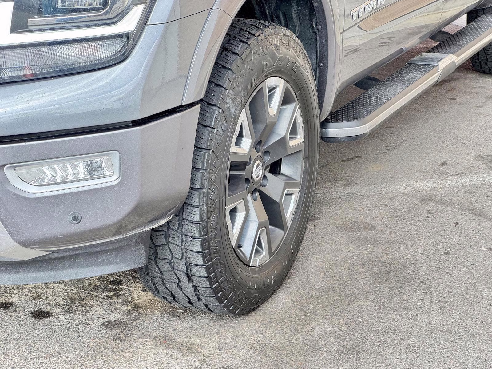 2022 Gun Metallic Nissan Titan Platinum Reserve 4X4 Truck