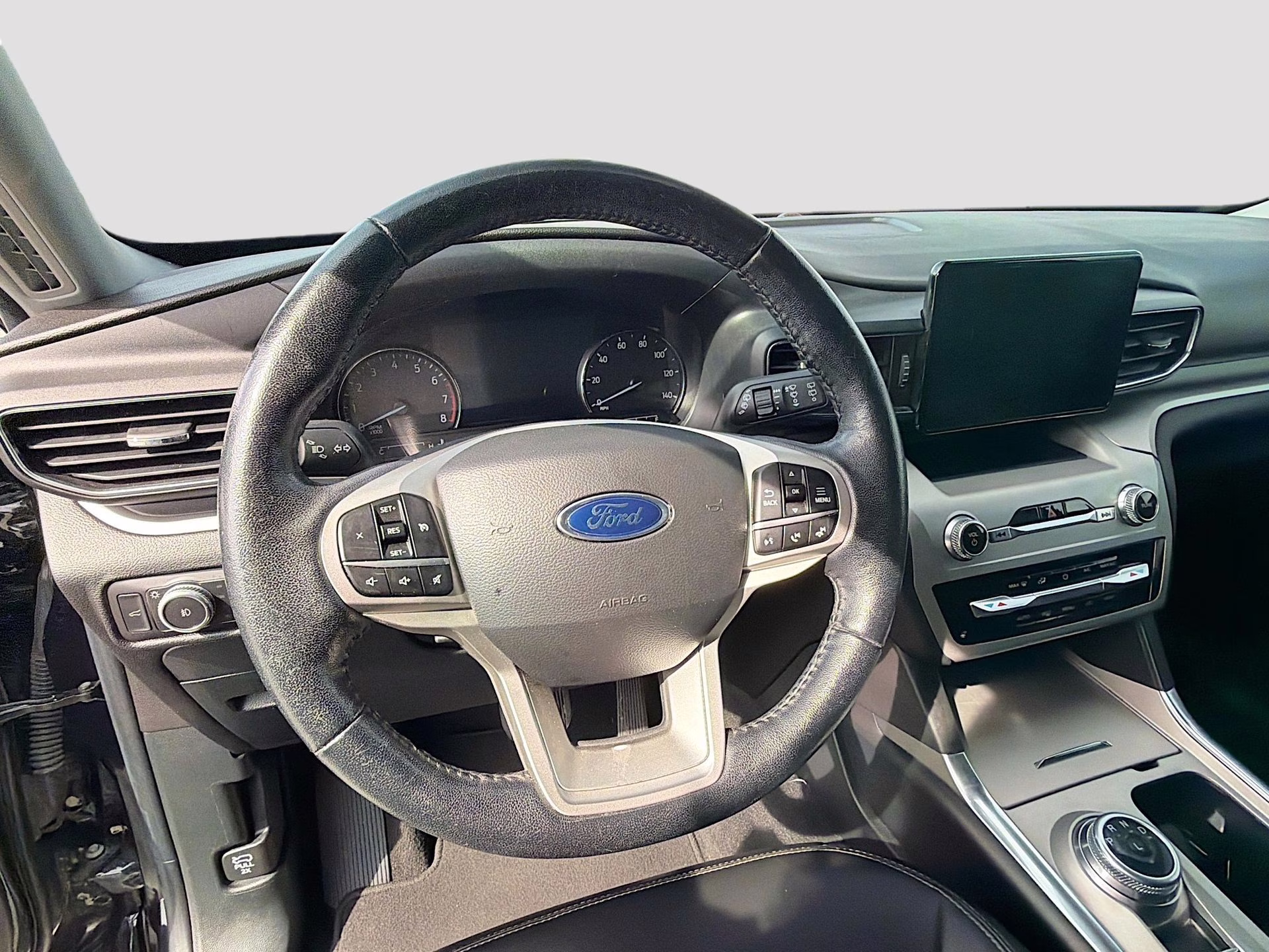 2021 Agate Black Metallic Ford Explorer XLT RWD SUV