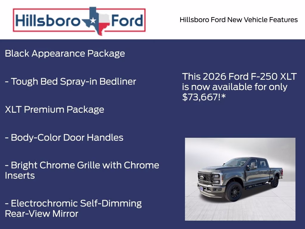 2026 Carbonized Gray Metallic Ford Super Duty F-250 SRW XLT 4X4 Truck