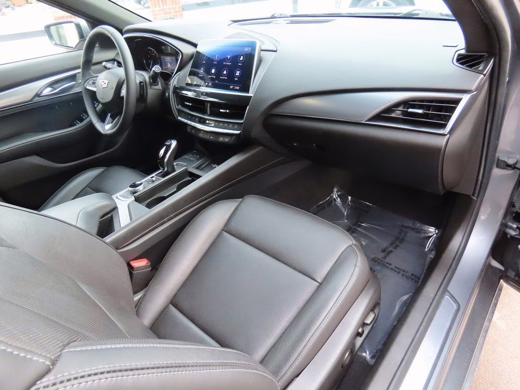 2022 Satin Steel Metallic Cadillac CT5 Premium Luxury RWD Sedan