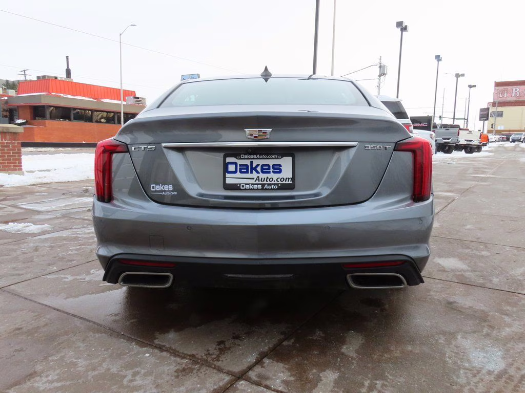 2022 Satin Steel Metallic Cadillac CT5 Premium Luxury RWD Sedan