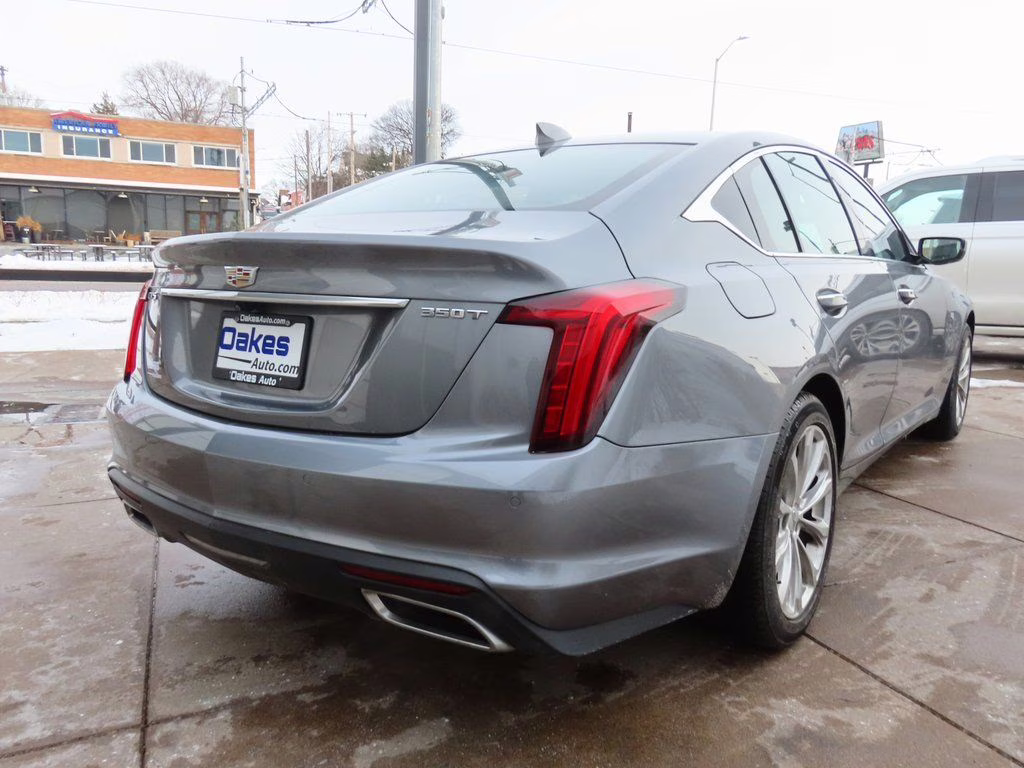 2022 Satin Steel Metallic Cadillac CT5 Premium Luxury RWD Sedan