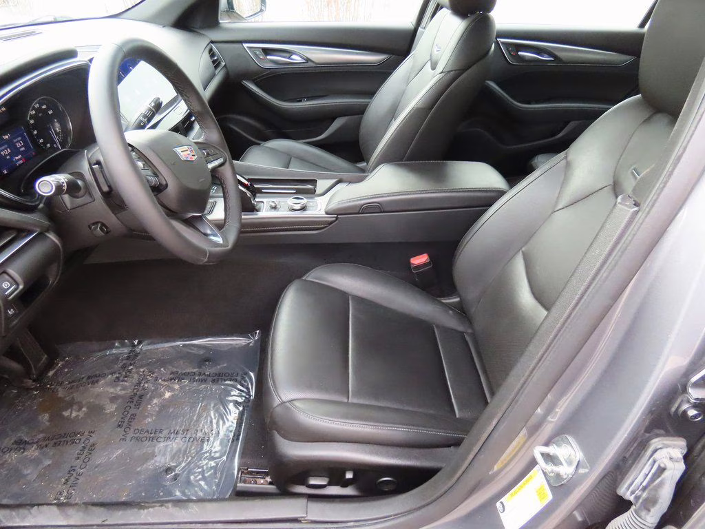 2022 Satin Steel Metallic Cadillac CT5 Premium Luxury RWD Sedan