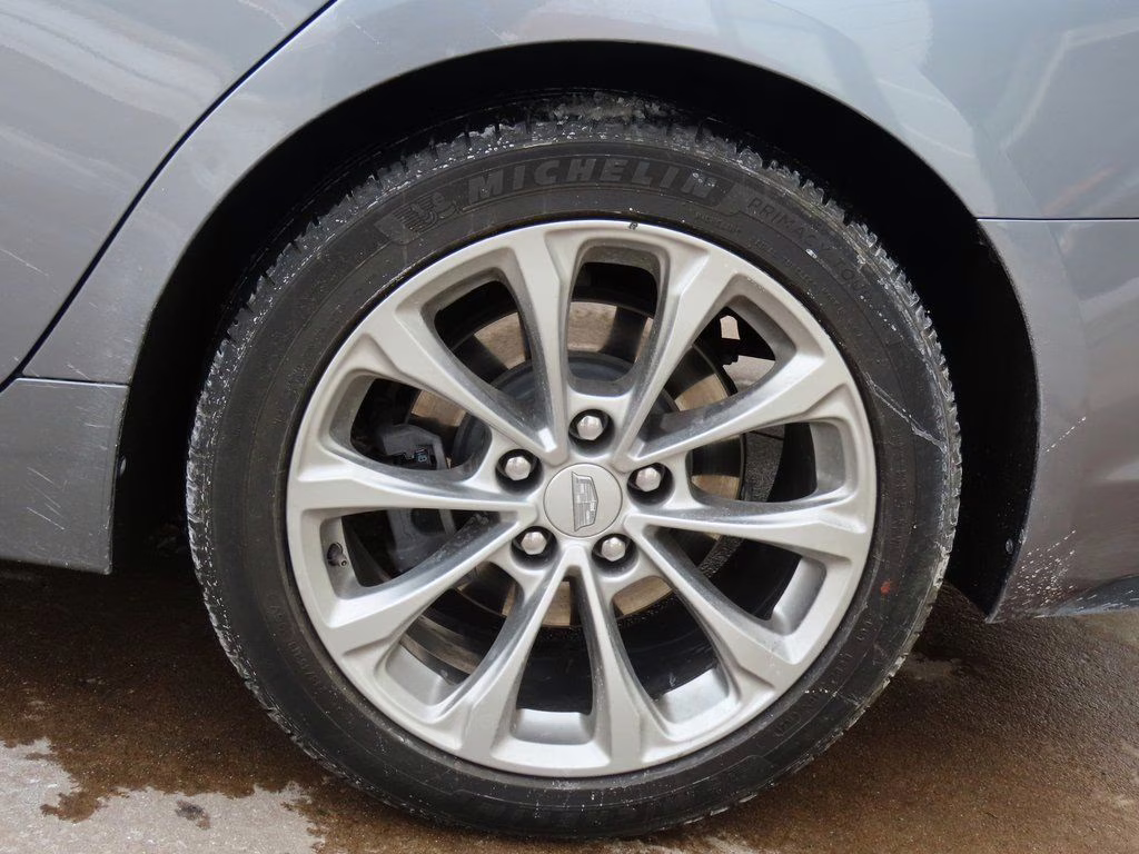 2022 Satin Steel Metallic Cadillac CT5 Premium Luxury RWD Sedan