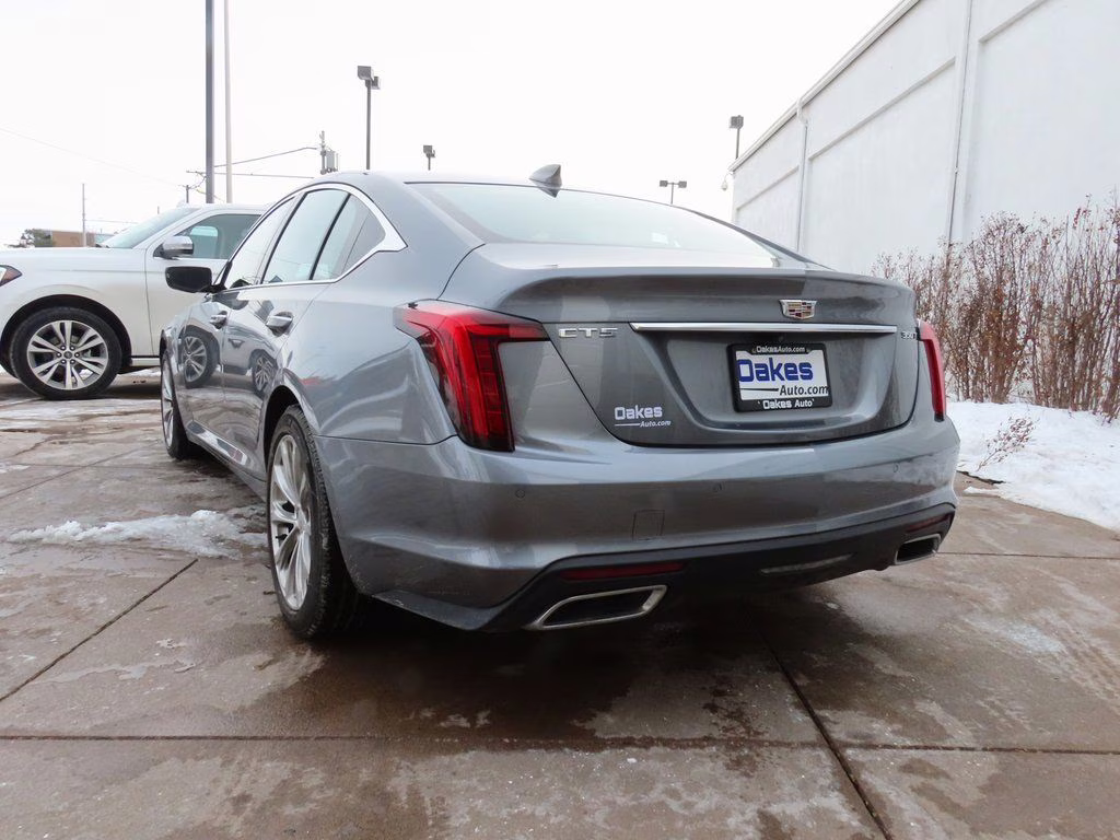 2022 Satin Steel Metallic Cadillac CT5 Premium Luxury RWD Sedan