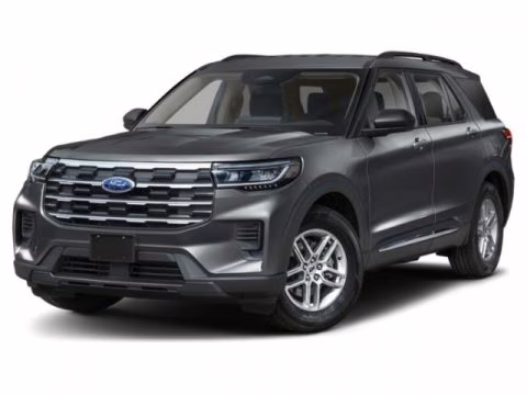 2025 Black Ford Explorer Active RWD SUV