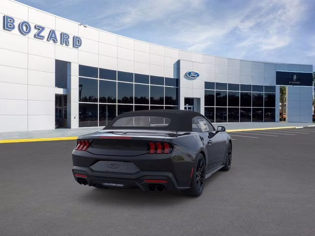 2026 Shadow Black Ford Mustang GT Premium RWD Convertible