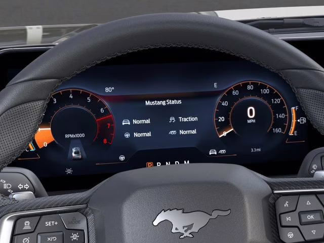 2026 Shadow Black Ford Mustang GT Premium RWD Convertible