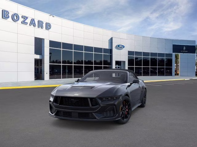 2026 Shadow Black Ford Mustang GT Premium RWD Convertible