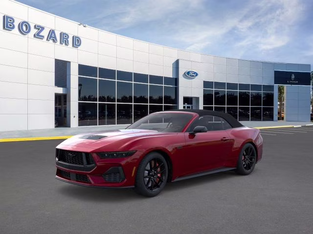 2026 Molten Magenta Metallic Tinted Clearcoat Ford Mustang GT Premium RWD Convertible