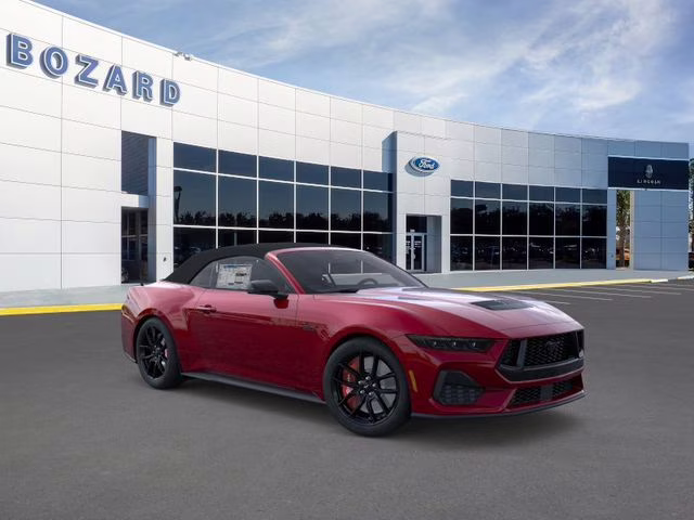 2026 Molten Magenta Metallic Tinted Clearcoat Ford Mustang GT Premium RWD Convertible