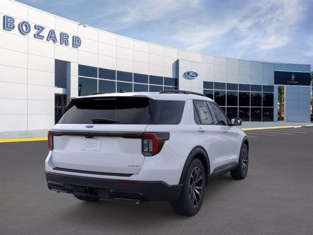 2026 Space White Metallic Ford Explorer ST-Line 4X4 SUV