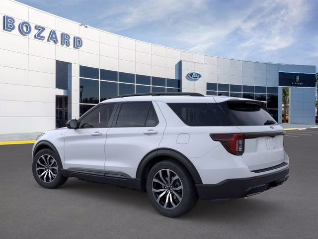 2026 Space White Metallic Ford Explorer ST-Line 4X4 SUV