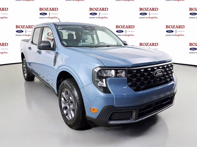 2026 Azure Gray Metallic Tri-Coat Ford Maverick XLT AWD Truck