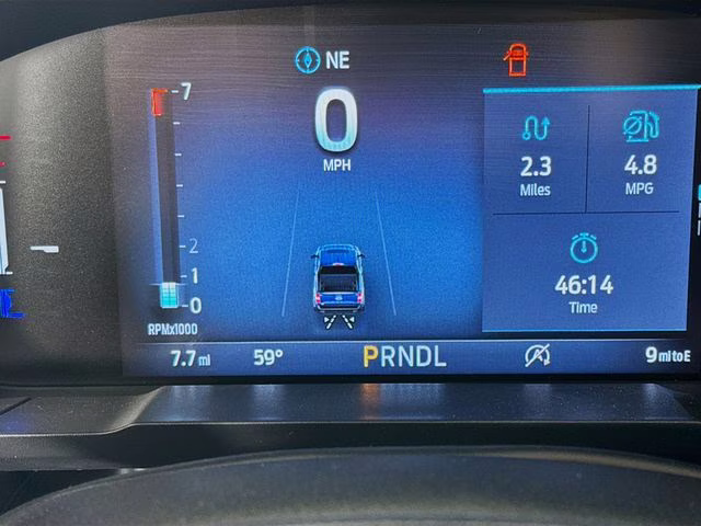 2026 Azure Gray Metallic Tri-Coat Ford Maverick XLT AWD Truck