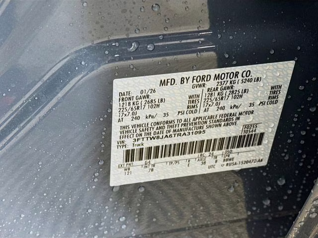 2026 Azure Gray Metallic Tri-Coat Ford Maverick XLT AWD Truck